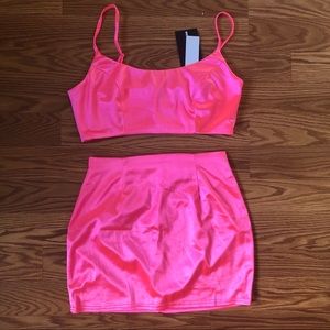 Fashion Nova two-piece dress